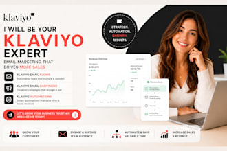 be klaviyo expert do klaviyo email marketing flows, campaigns and automation