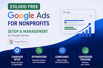 setup and manage your nonprofit google ads adwords grants campaigns