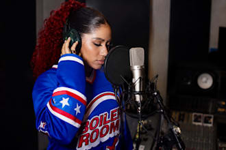 be your soulful female singer for pop rnb  background vocal