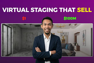 do virtual staging and renovation for real estate