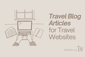 write travel blog articles for your travel website