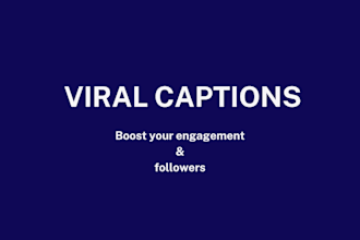 write viral captions to boost engagement