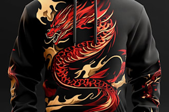 make trendy streetwear hoodie design