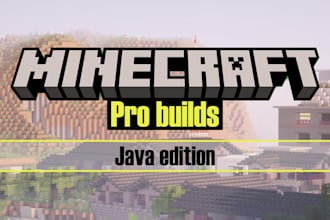 a professional custom build for your minecraft java world