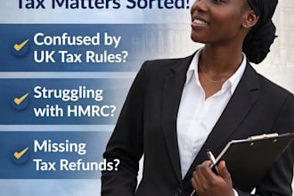 file and fix UK tax return self assessment hmrc vat return ct600 in 24 hours