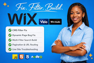 fix wix velo cms dynamic page filter wix studio cms wix website wix velo expert