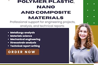 help in polymer, plastic, nano and material science