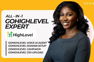 gohighlevel voice ai agent gohighlevel campaign monitor csv upload ghl domain