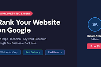 wordpress SEO optimization and google ranking