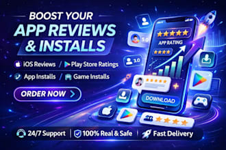 boost app install with real app reviews, app promotion, and app testing