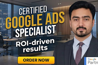 be your google ads specialist for setup optimization and scaling