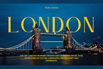 design travel vlog youtube thumbnails for your channel