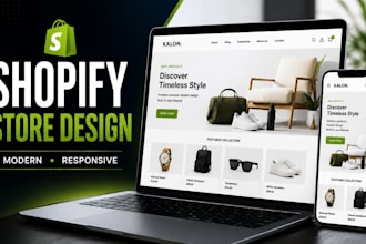 design a professional shopify store