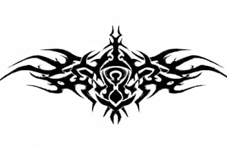 design a custom tribal tattoo prints