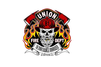 design fierce department station pride logo