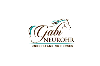 design glamorous logo for a new coming horsewoman