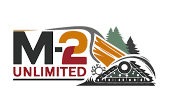 design a strong outdoor logo for land clearing contractors