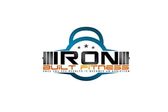 design modern physical gym new logo