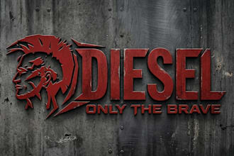 design a bold and professional diesel brand logo