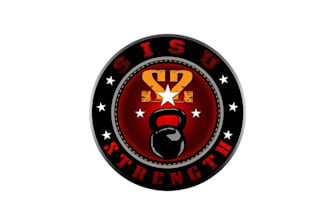design unique fitness gym strength logo