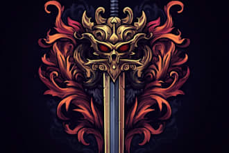do fantasy game logo