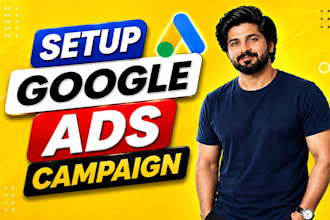 setup, manage and optimize your google ads
