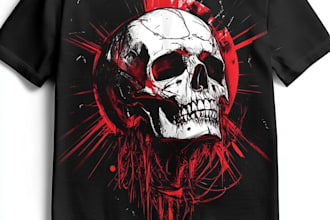 create custom t shirt and merchandise design