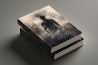 design professional book cover for ebook kindle or report