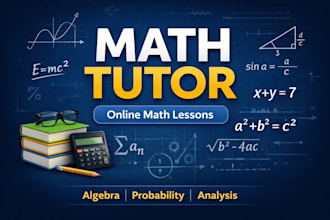donner des cours de mathématiques personnalisés