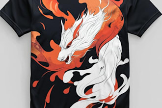 clothing graphic design and t shirt logo design