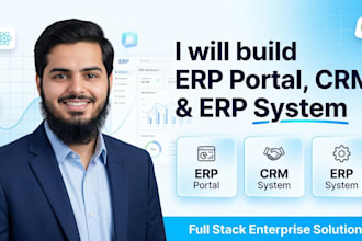 build erp portal crm and erp