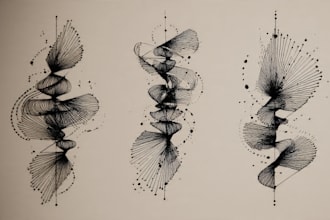 custom an abstract tattoo design for you
