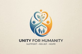 design a meaningful and impactful humanitarian logo