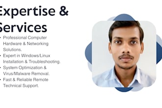 provide expert computer hardware and networking support