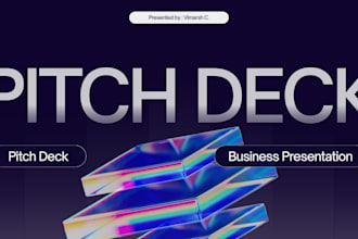 design or redesign presentation or pitch deck