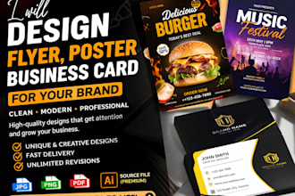 design professional flyer and poster design