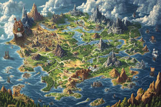 do fantasy map design