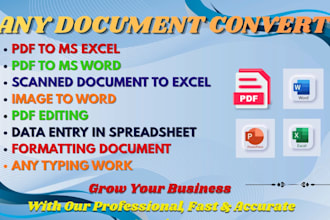 convert documents and PDF conversations