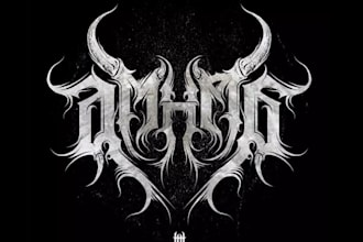 design extreme metal logo for your band