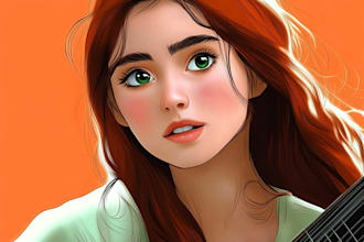 do a cartoon portrait of you, perfect gift