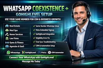 fix setup gohighlevel whatsapp coexistence with cloud api using existing number