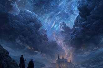 illustrate fantasy book covers and ebook covers