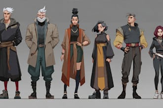 character design comic characters