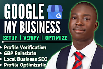 setup google my business profile, optimize gmb profile, gmb profile verification