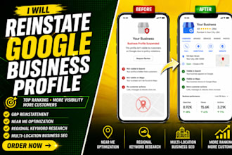 reinstate and fix suspended gmb profile,fix gmb suspension profile verification