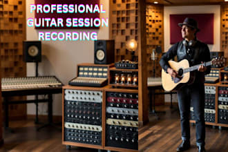 create custom acoustic guitar loops and electric guitar hooks for modern music