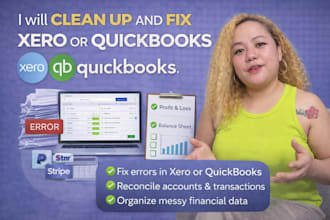 help you with xero or quickbooks bookkeeping