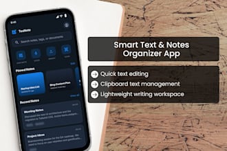 create a text based social app like text tab