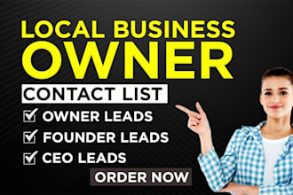do ceo leads and local business owner lead generation