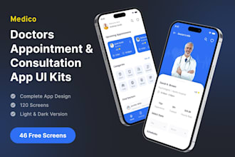 do a professional and modern app design for your company